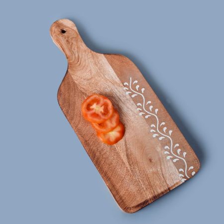 Handmade Wood Chopping Board with a Hanging Hole